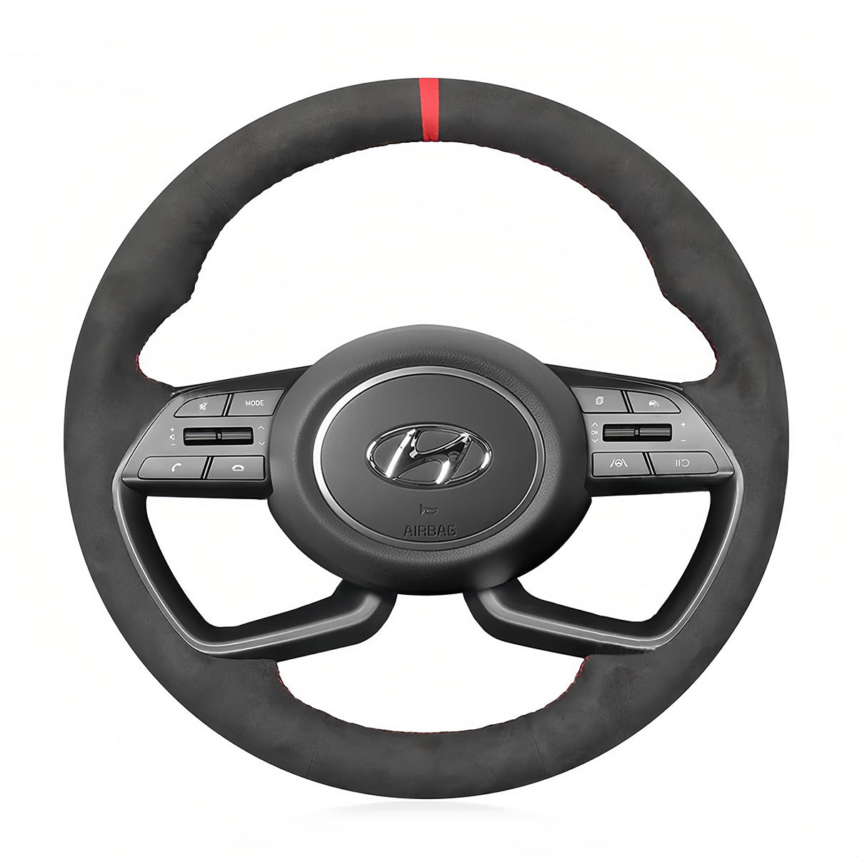 Deer Route Custom-Fit Hyundai Steering Wheel Cover, Premium Leather, Non-Slip, Breathable, B-Style, For Hyundai Accessories Deer Route Custom-Fit Hyundai Steering Wheel Cover, Premium Leather, Non-Slip, Breathable, B-Style, For Hyundai Accessories