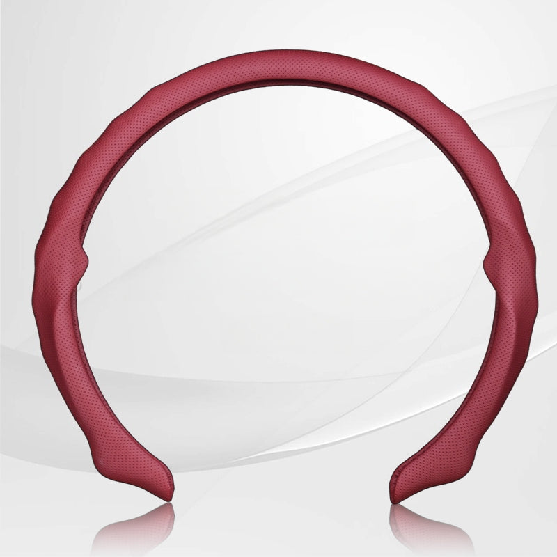 Nappa Leather U-Shaped Universal Steering Wheel Cover