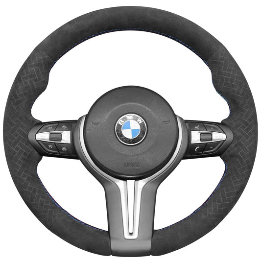 Steering Wheel Cover for BMW M2 F87 M3 F80 M4 F82 F83 M5 F10 M6 F06 F12 F13 X5 M F85 X6 M F86 2012-2020