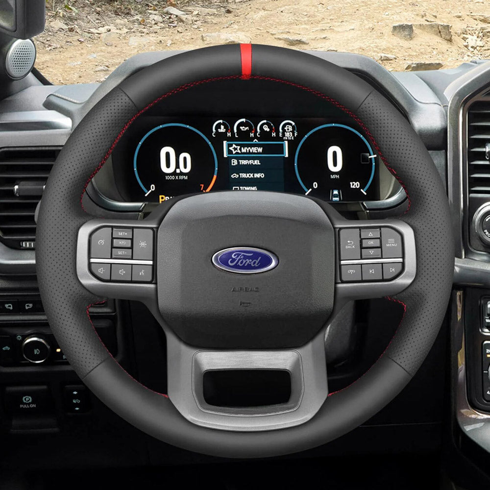 Steering Wheel Cover for Ford F-150 F-250 F-350 F-450 Expedition Superduty 2021-2025