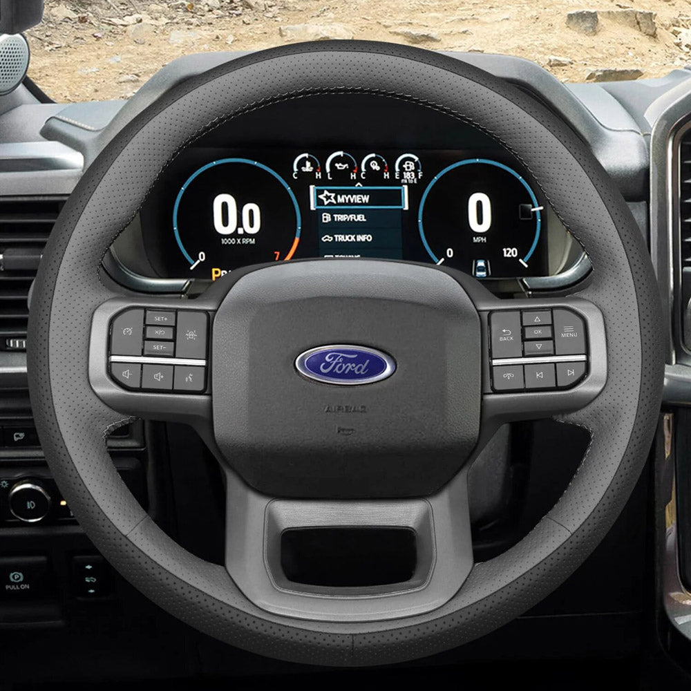 Steering Wheel Cover for Ford F-150 F-250 F-350 F-450 Expedition Superduty 2021-2025