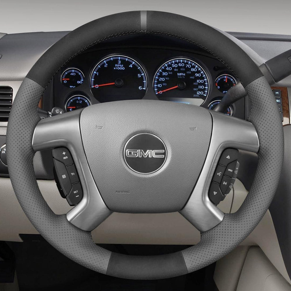 Steering Wheel Cover for GMC Sierra 1500 2500 3500 Acadia Limited Savana Yukon XL 2007-2024