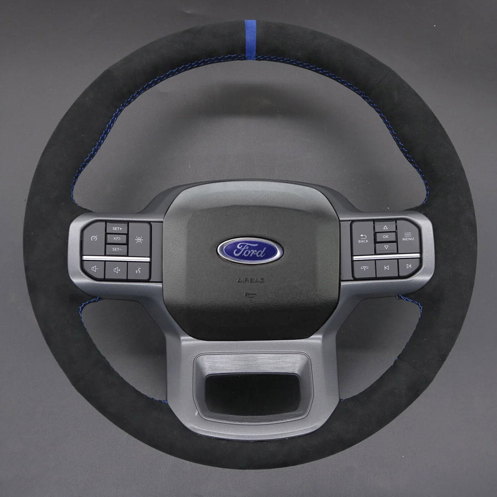 Steering Wheel Cover for Ford F-150 F-250 F-350 F-450 Expedition Superduty 2021-2025