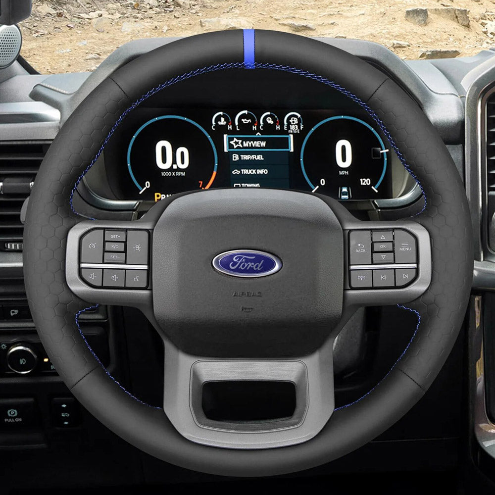 Steering Wheel Cover for Ford F-150 F-250 F-350 F-450 Expedition Superduty 2021-2025