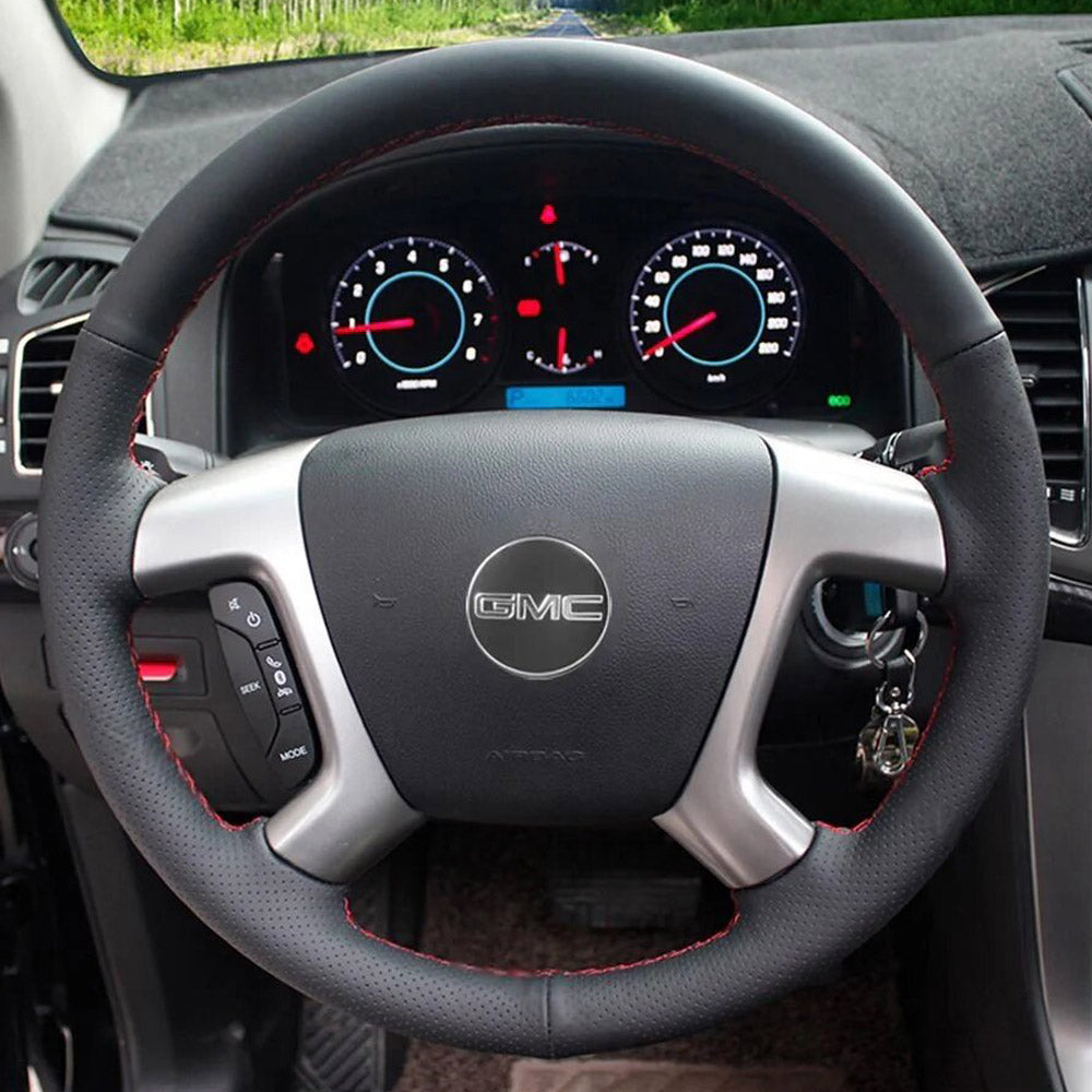 Steering Wheel Cover for GMC Sierra 1500 2500 3500 Acadia Limited Savana Yukon XL 2007-2024