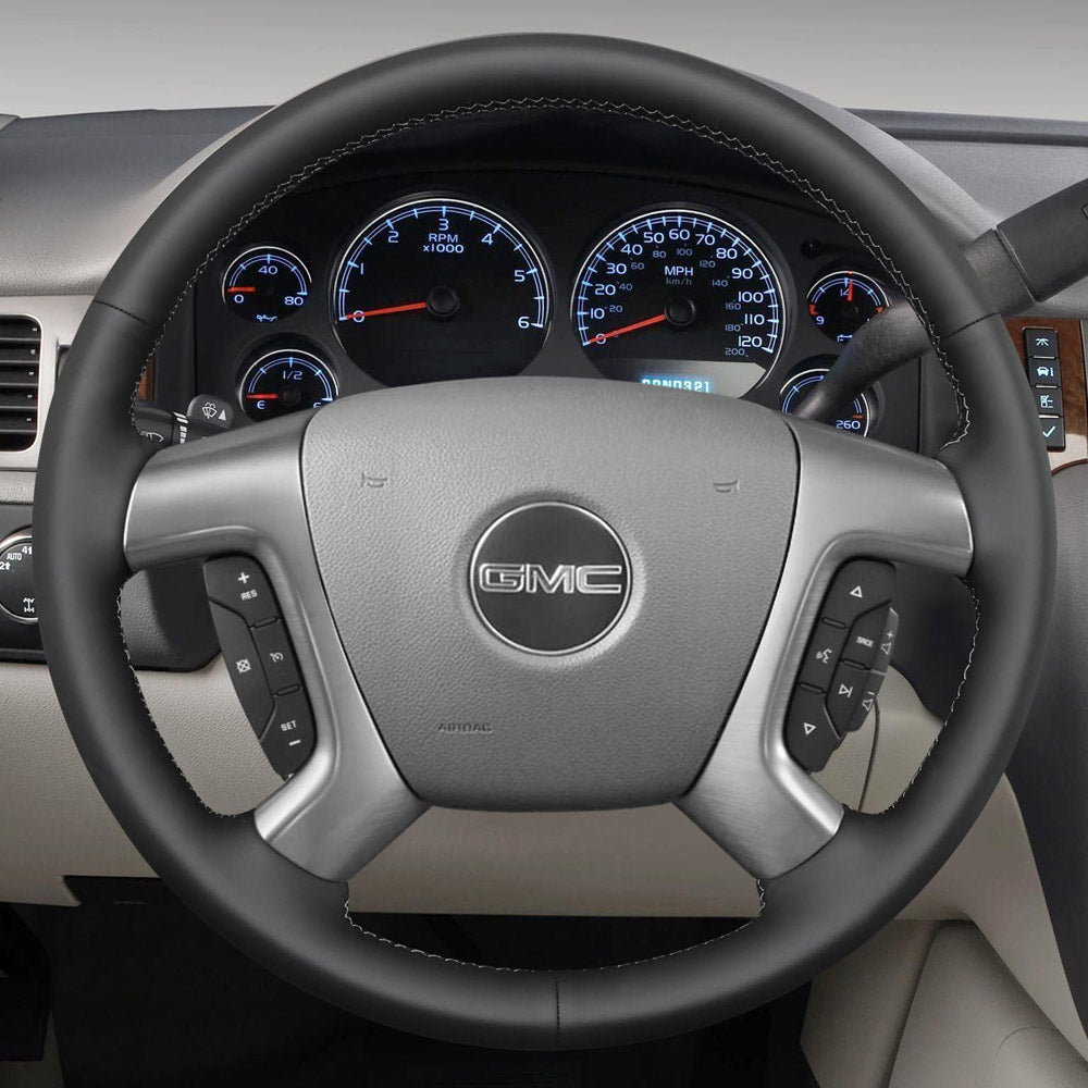 Steering Wheel Cover for GMC Sierra 1500 2500 3500 Acadia Limited Savana Yukon XL 2007-2024