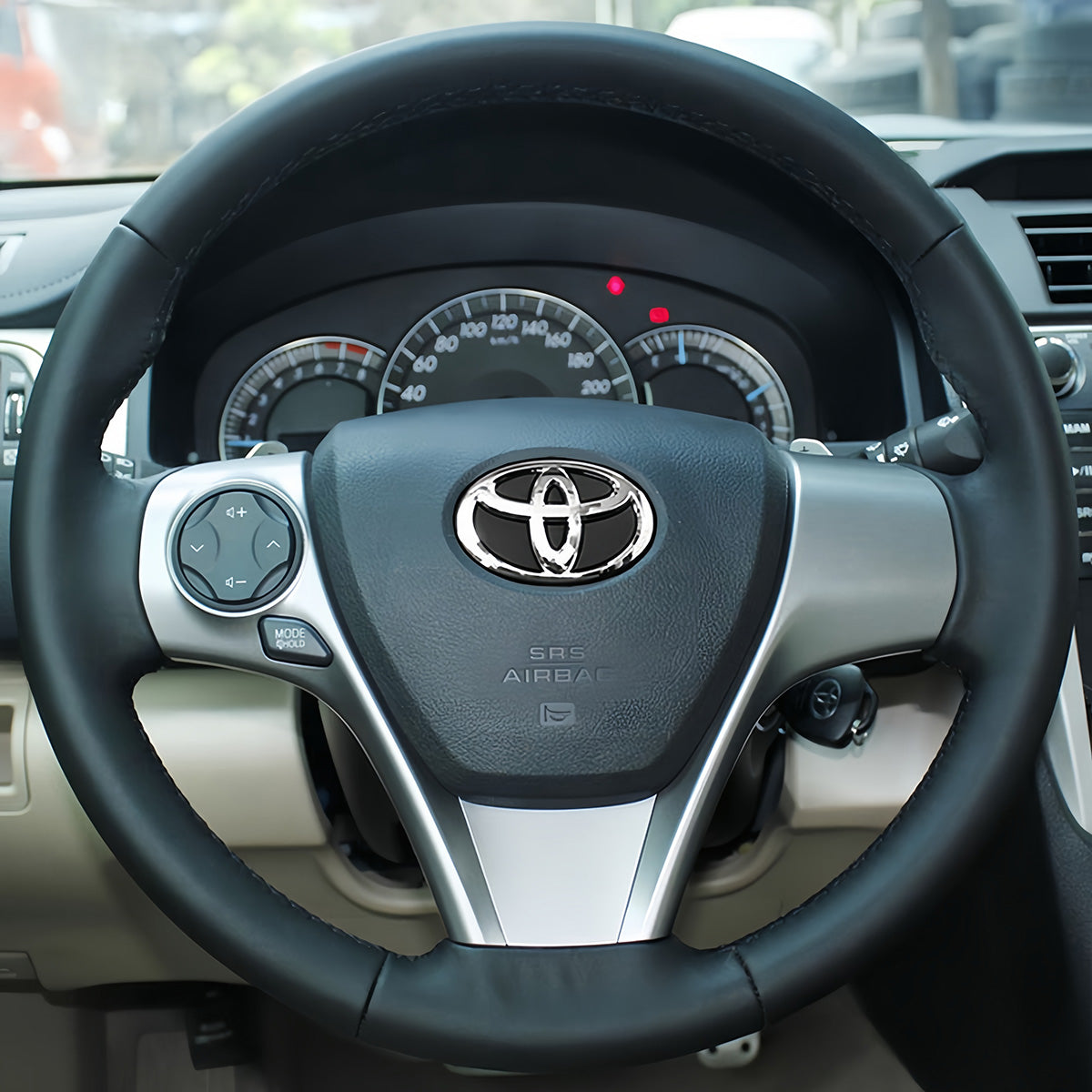 Steering Wheel Cover for Toyota Camry Aurion Venza 2012-2017