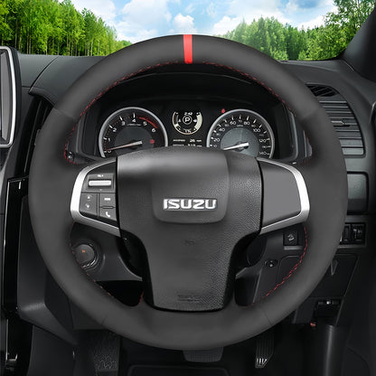 Steering Wheel Cover for Isuzu D-Max MU-X / Holden Colorado 2012-2020