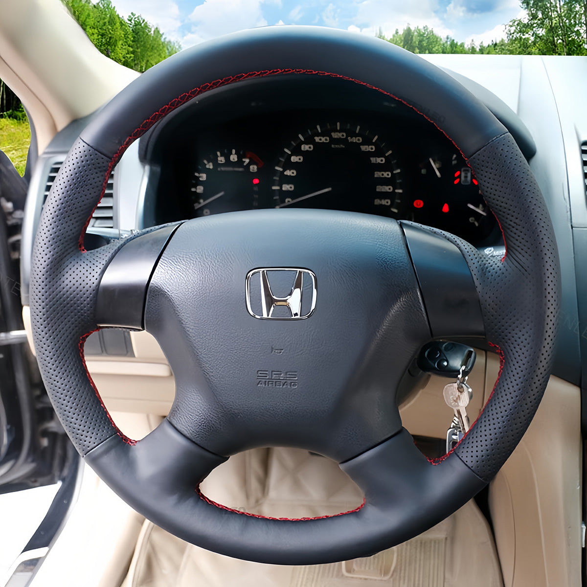 Steering Wheel Cover for Honda Accord 7 2003-2007