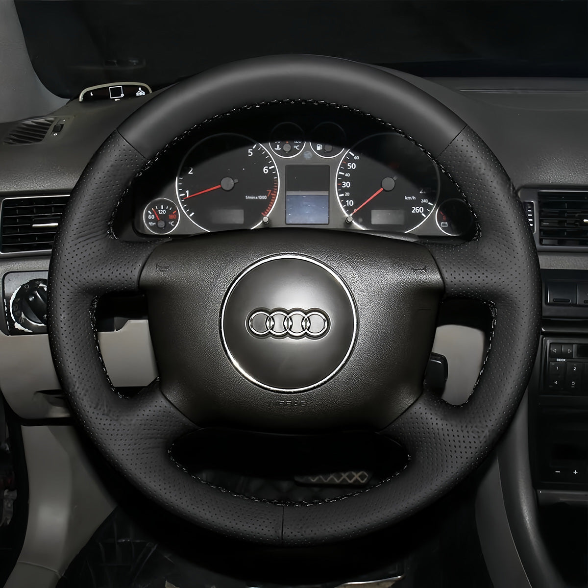 Steering Wheel Cover for Audi A4 A6 A8 L Allroad 1998-2005