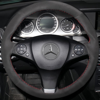 Steering Wheel Cover for Mercedes-Benz C-Class W204 GLK X204 2010-2012