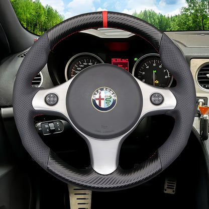 Steering Wheel Cover for Alfa Romeo 159 TI JTDM Brera Spider Sportwagon 2005-2011