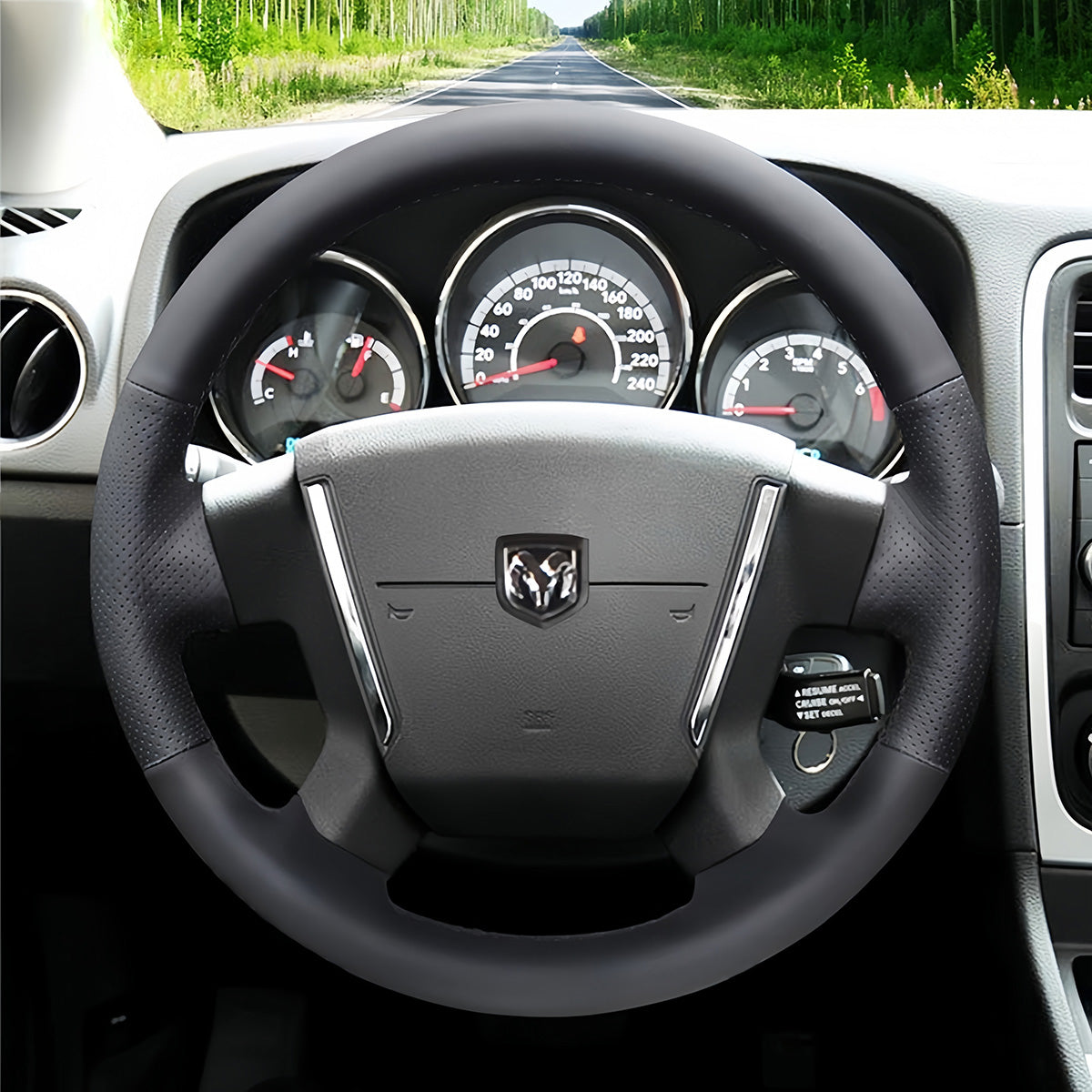 Steering Wheel Cover for Dodge Caliber Avenger 2007-2011