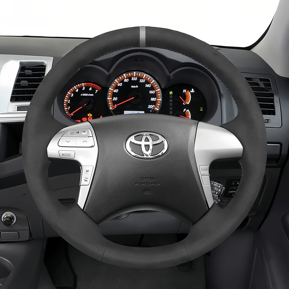 Steering Wheel Cover for Toyota Fortuner Hilux 2011-2015