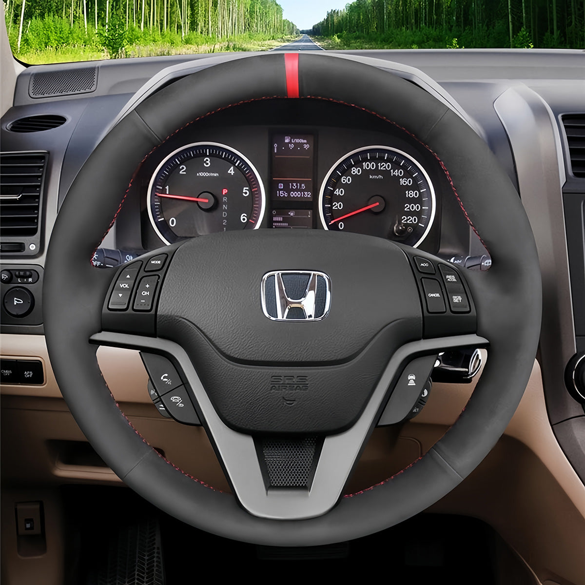 Steering Wheel Cover for Honda CRV Crossroad 2006-2012