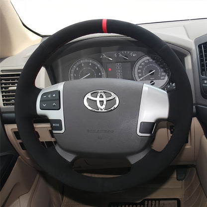 Steering Wheel Cover for Toyota Land Cruiser Tundra Sequoia HiAce 2007-2019