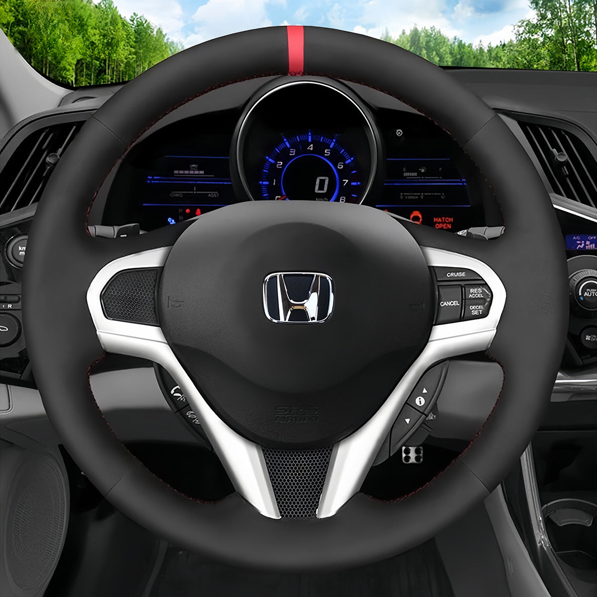 Steering Wheel Cover for Honda CR-Z CRZ 2010-2016