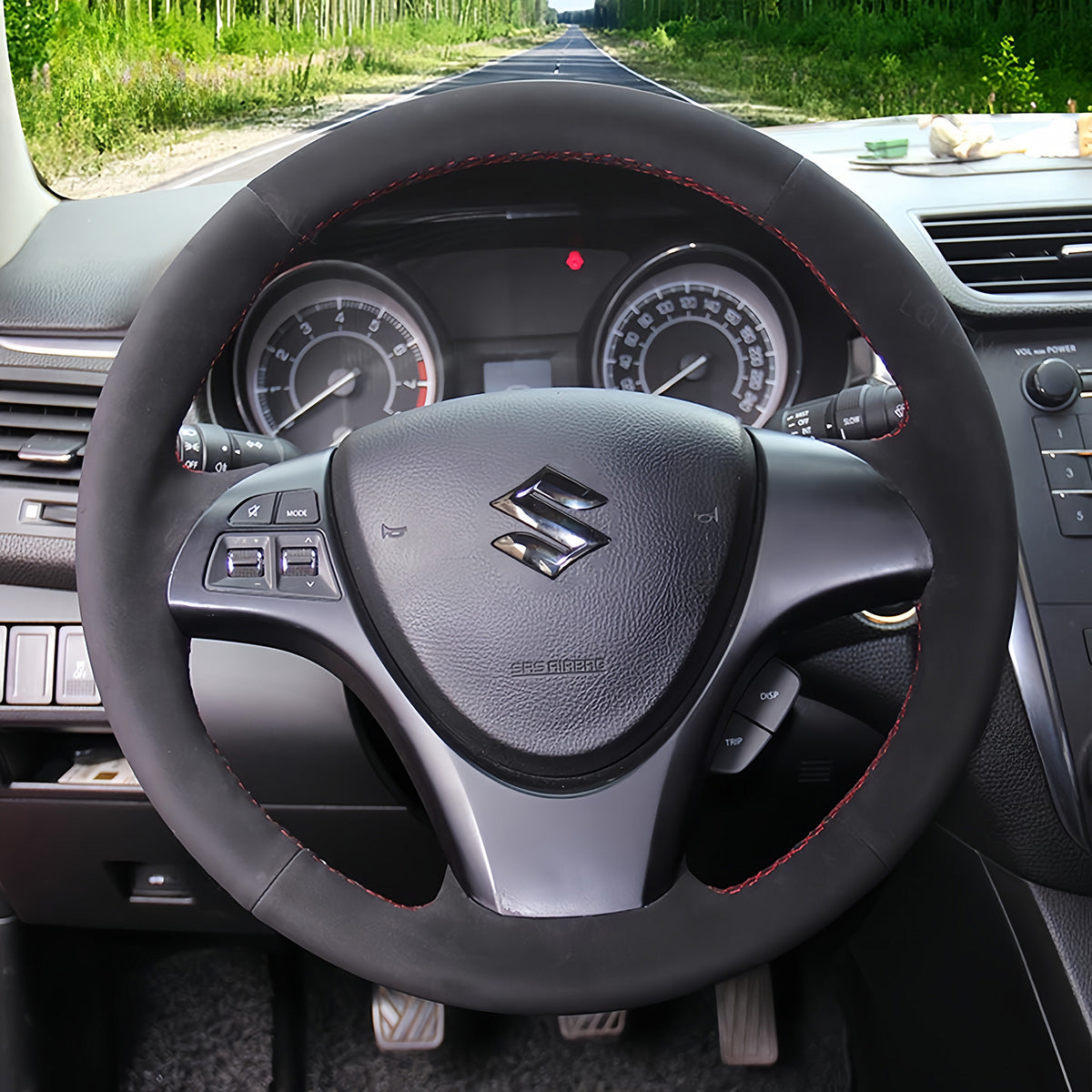 Steering Wheel Cover for Suzuki Kizashi 2010-2015