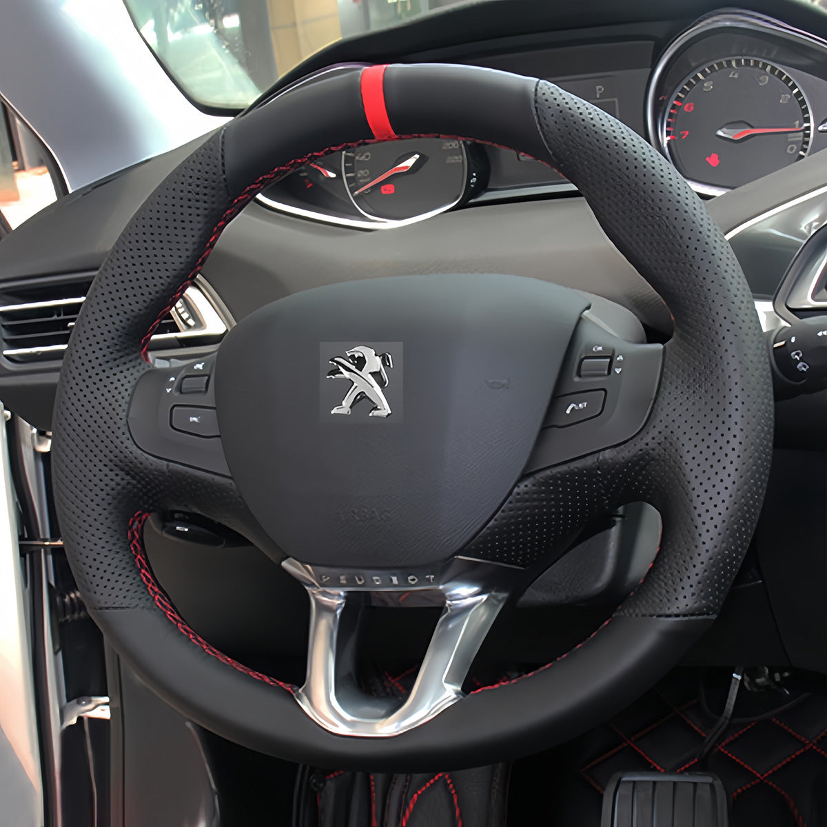 Steering Wheel Cover for Peugeot 208 2008 308S 2011-2019