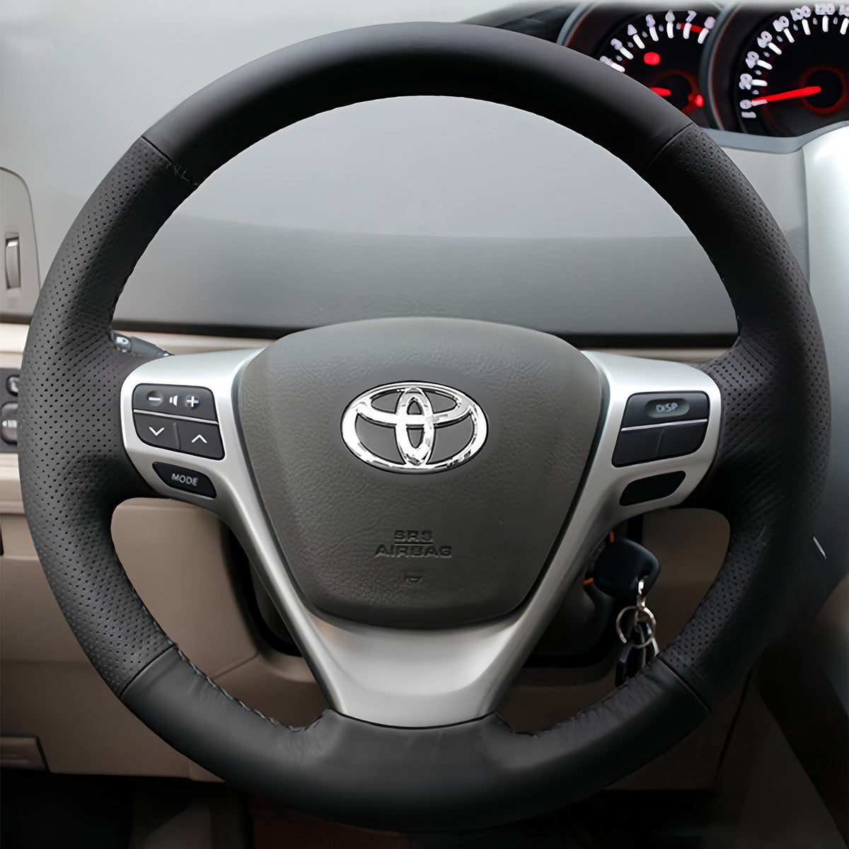 Steering Wheel Cover for Toyota Avensis Verso 2009-2015
