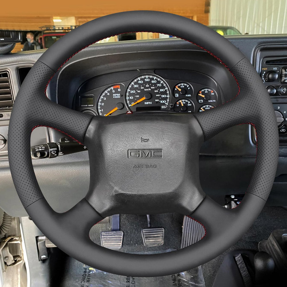 Steering Wheel Cover for GMC Sierra 1500 2500 3500 C3 Jimmy Safari Savana Sonoma Suburban TopKick C5500 C6500 C7500 Yukon
