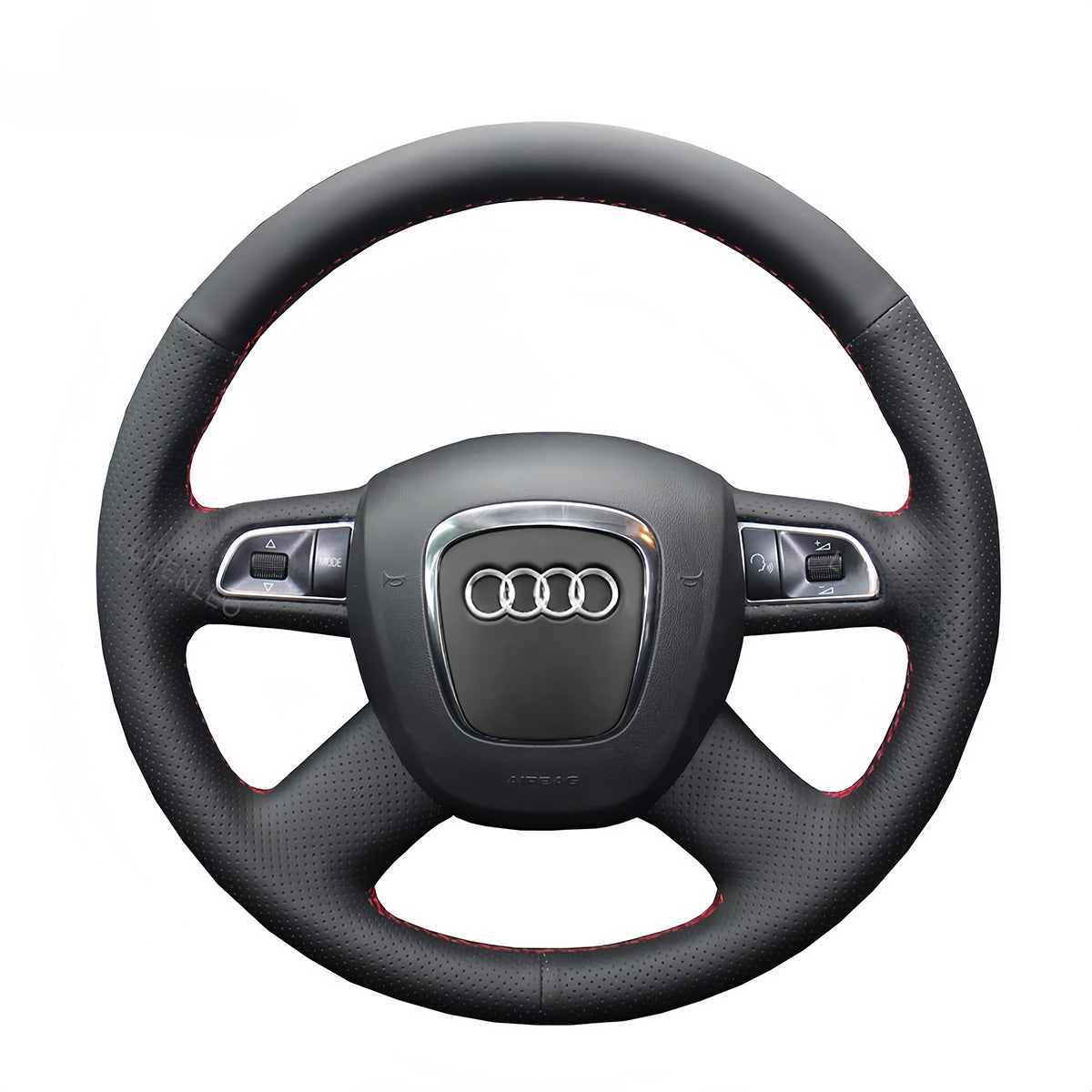 Steering Wheel Cover for Audi A3 A4 A6 A8 L Q5 Q7 S8 2005-2013