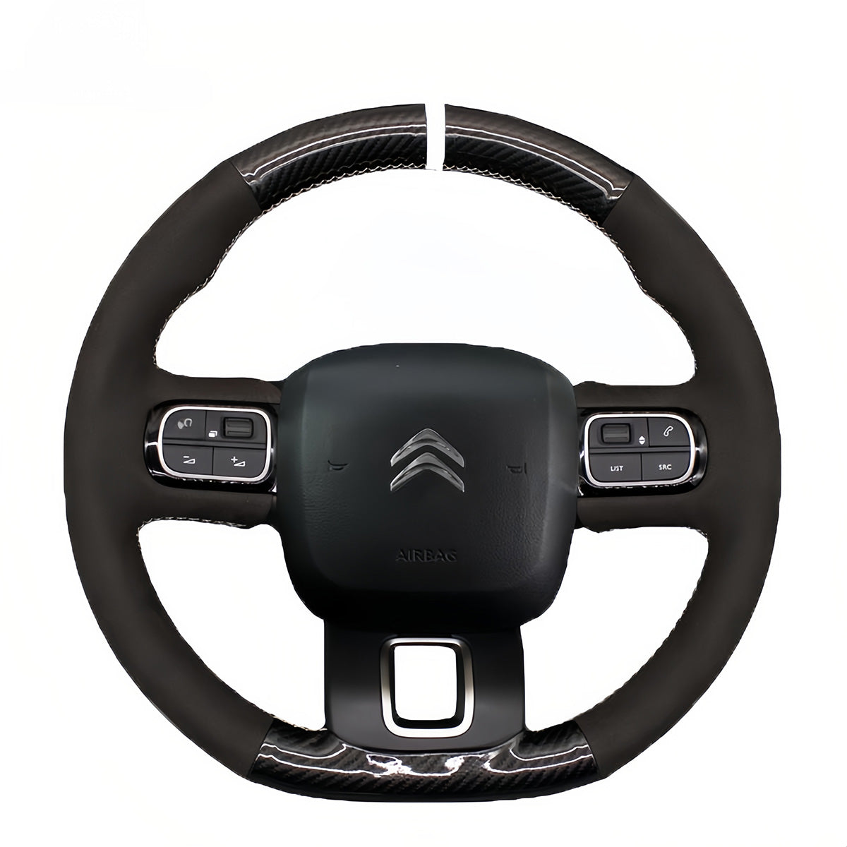 Steering Wheel Cover for Citroen C3 C5 Aircross Berlingo 2016-2022