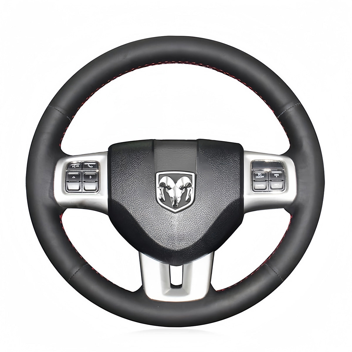 Steering Wheel Cover for Dodge Challenger Charger Avenger Durango Journey Grand Caravan 2011-2020