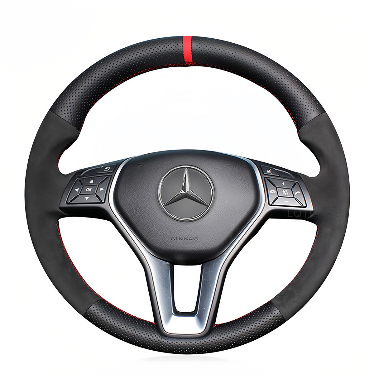 Steering Wheel Cover for Mercedes-Benz W246 W204 C117 C218 W212 X156 X204