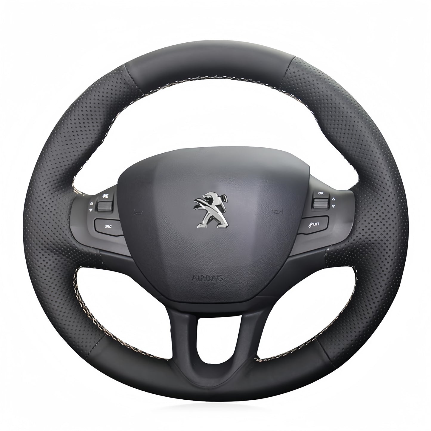 Steering Wheel Cover for Peugeot 208 2008 2011-2019