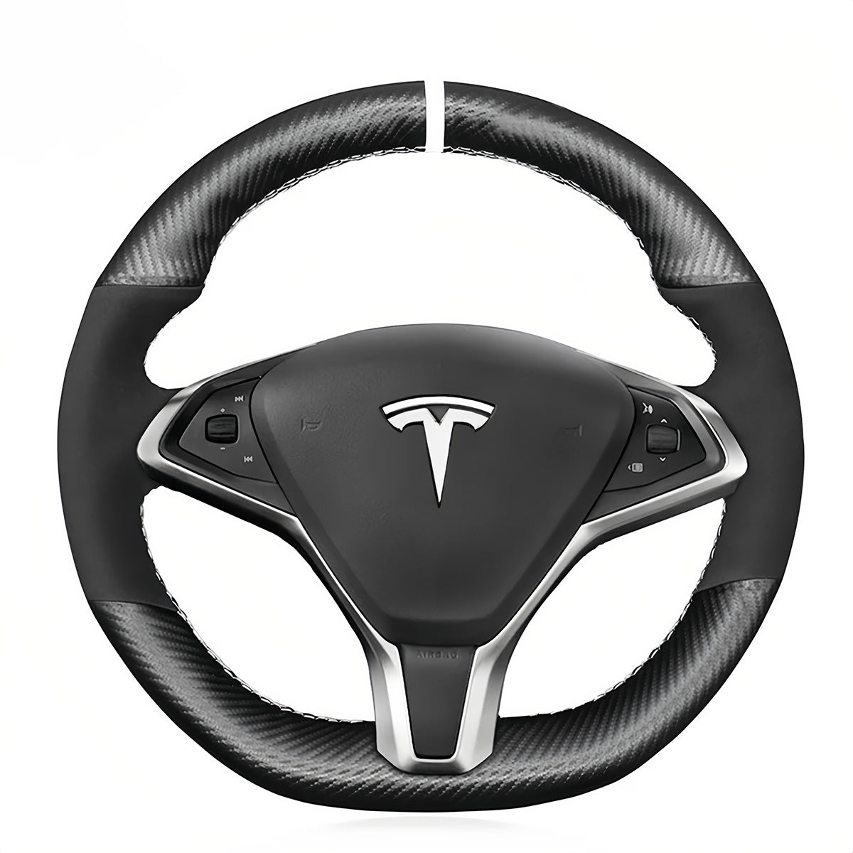 Steering Wheel Cover for Tesla Model S X 2012-2021