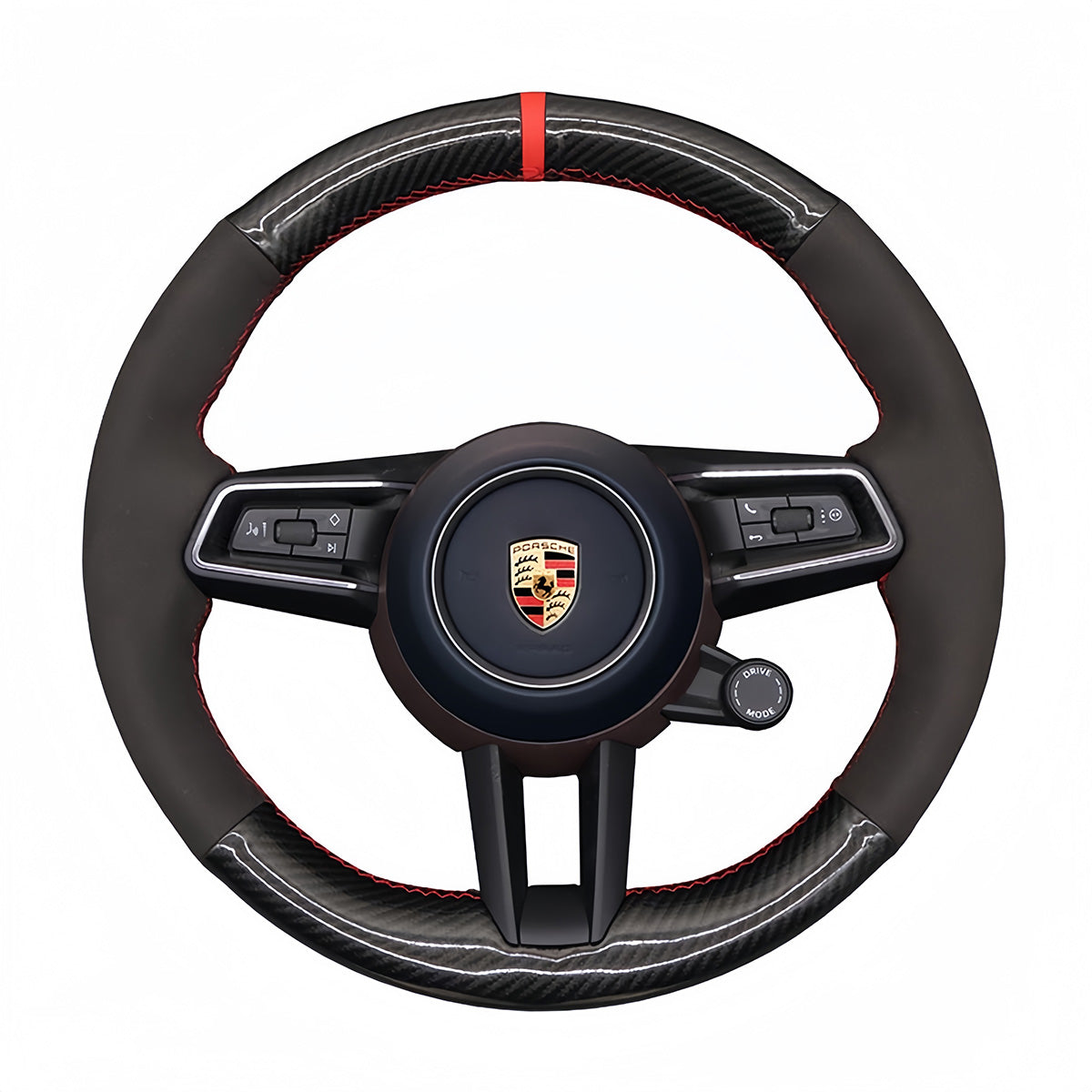 Steering Wheel Cover for Porsche 911 992 Macan Panamera Taycan 2020-2022