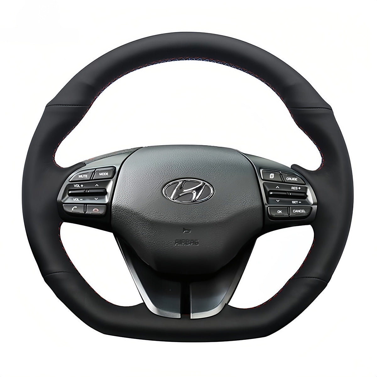 Steering Wheel Cover for Hyundai Ioniq Elantra VI 2015-2022