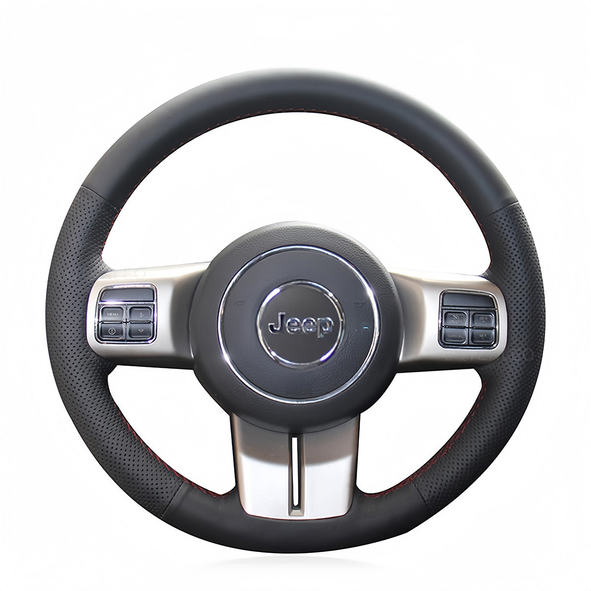 Steering Wheel Cover for Jeep Compass Grand Cherokee Wrangler Patriot Liberty 2010-2019