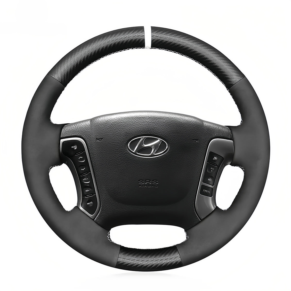 Steering Wheel Cover for Hyundai Santa Fe H-1 i800 iLoad iMax 2006-2020