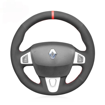 Steering Wheel Cover for Renault Megane Scenic 3 Grand Scenic Kangoo 2 Fluence ZE 2008-2020