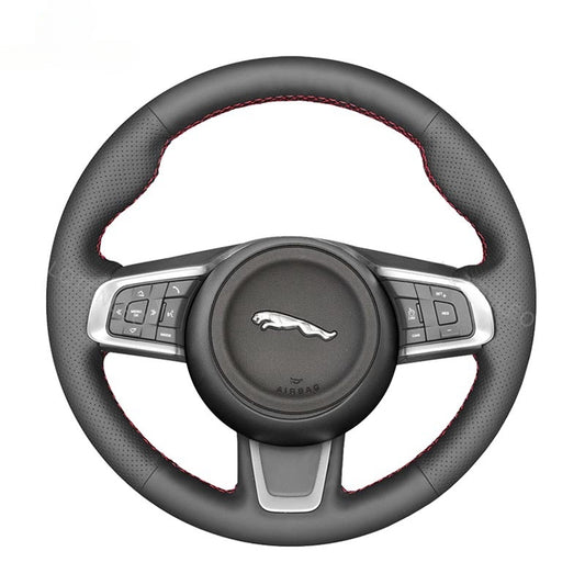 Steering Wheel Cover for Jaguar E-Pace F-Pace XE XF 2015-2019