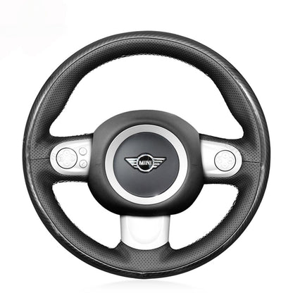 Steering Wheel Cover for Mini R56 R57 Coupe Cooper Clubman Clubvan Convertible Countryman Paceman Roadster Hardtop