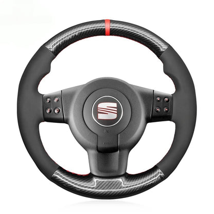 Steering Wheel Cover for Seat Leon FR Cupra MK2 1P Ibiza FR 6L 2005-2009