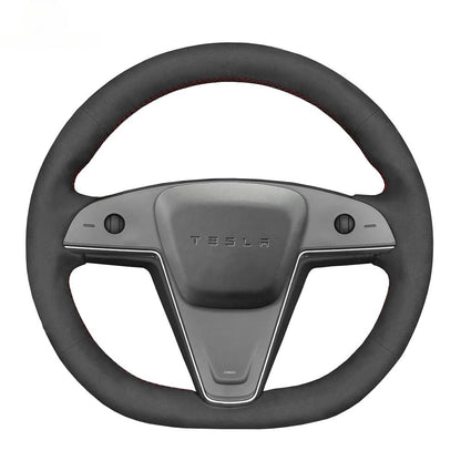 Steering Wheel Cover for Tesla Model S X 2021-2024