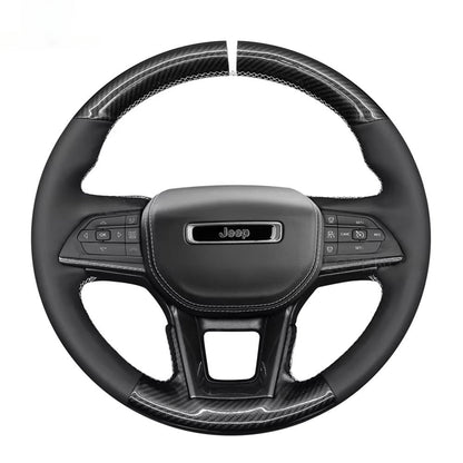 Steering Wheel Cover for Jeep Grand Cherokee V L 2021-2024