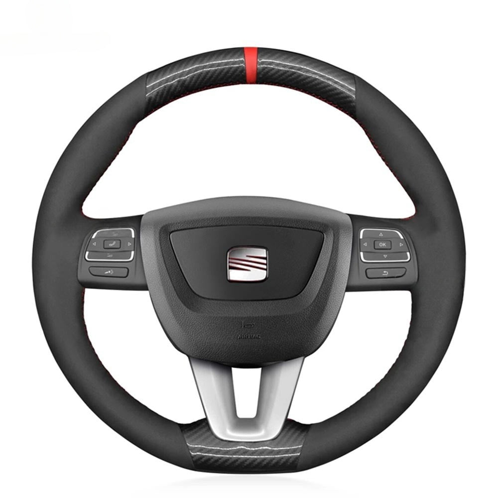 Steering Wheel Cover for Seat Leon Alhambra Toledo Altea 2009-2012