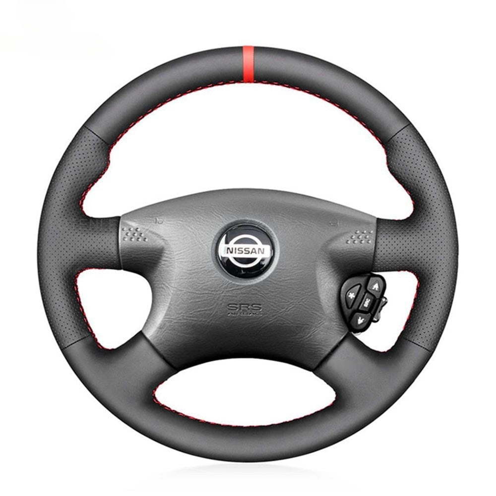 Steering Wheel Cover for Nissan Almera N16 X-Trail T30 Terrano Tino Primera 2000-2003