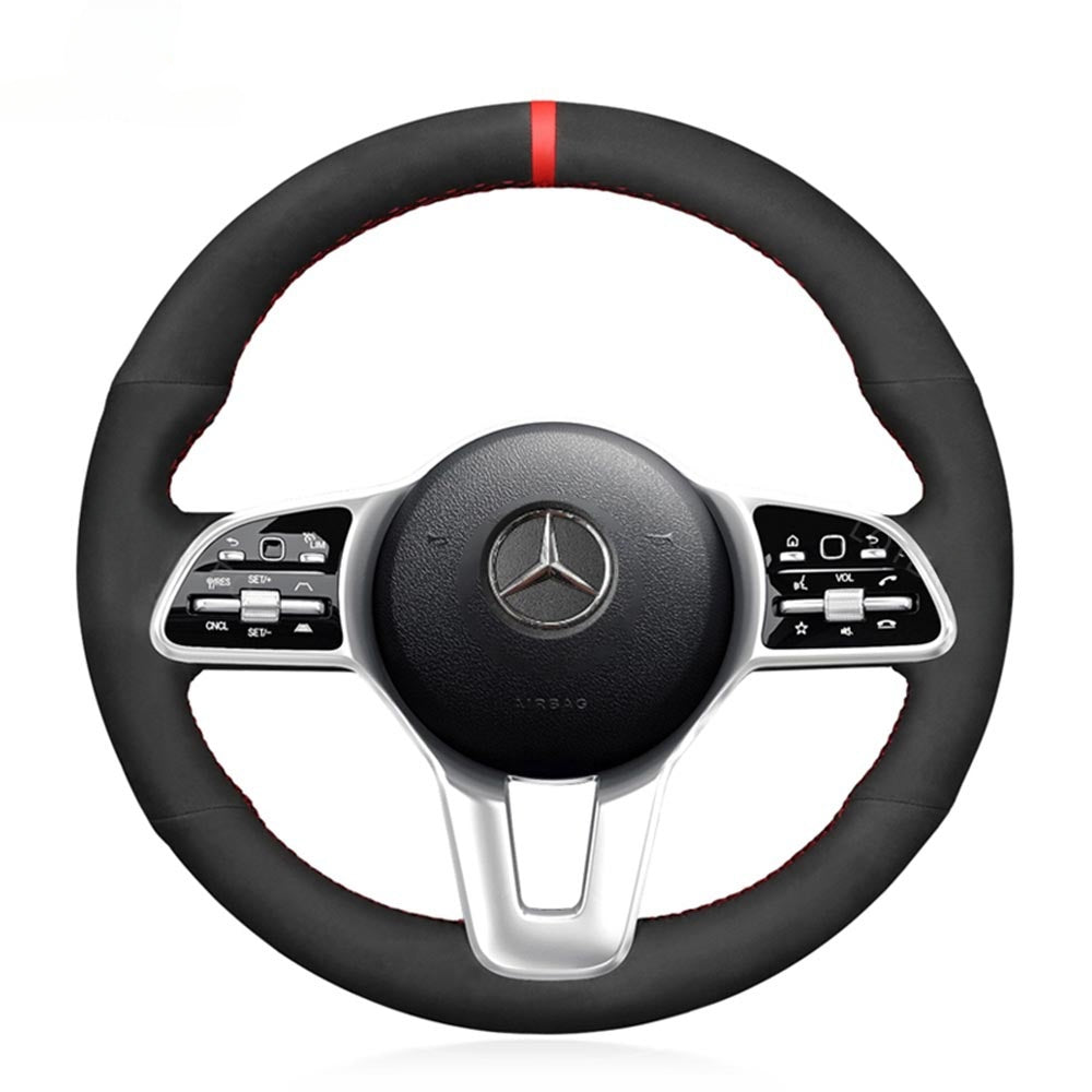 Steering Wheel Cover for Mercedes-Benz W177 W205 C118 C257 W213 W463 H247 X243 Sprinter