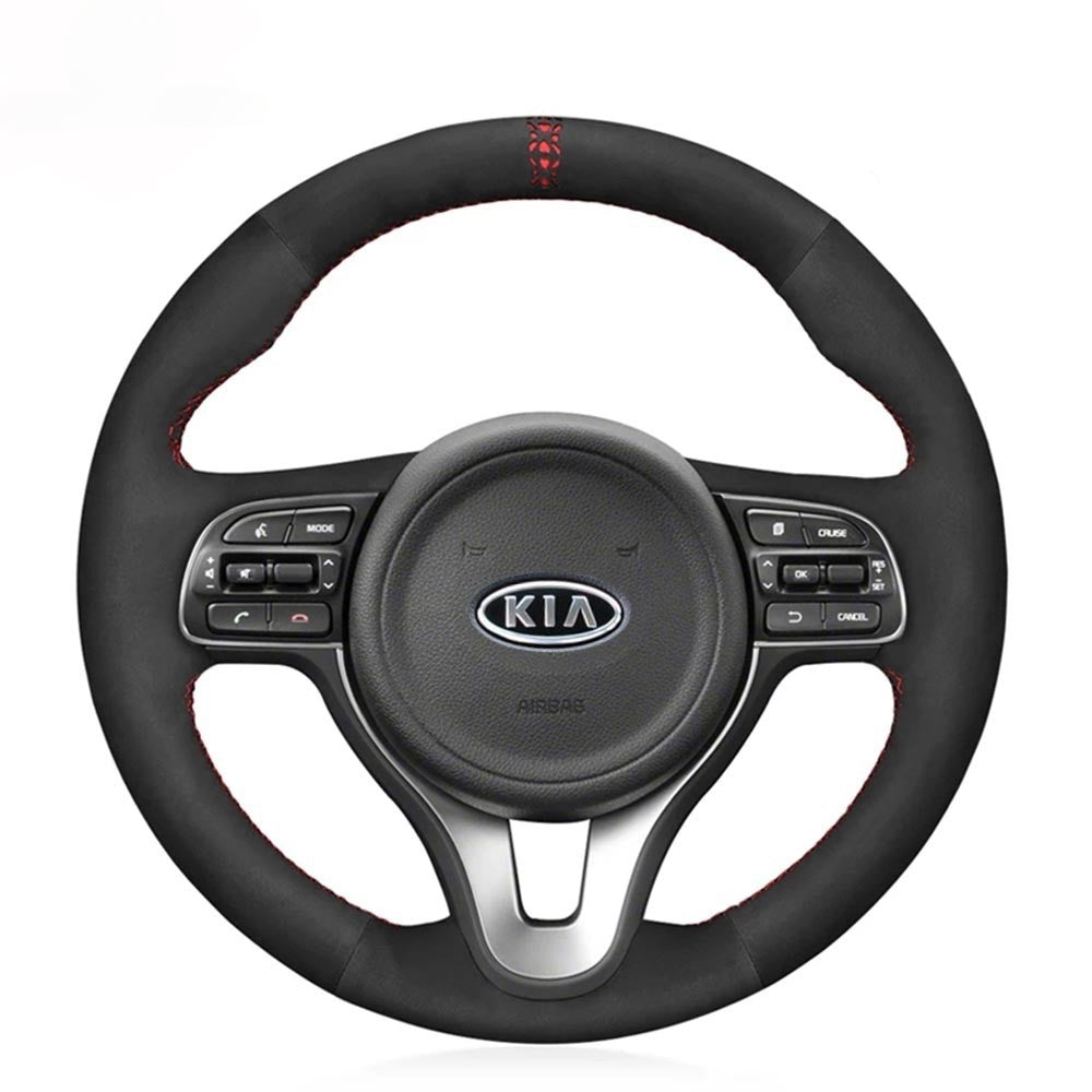 Steering Wheel Cover for Kia Sportage 4 Niro Optima 2015-2022