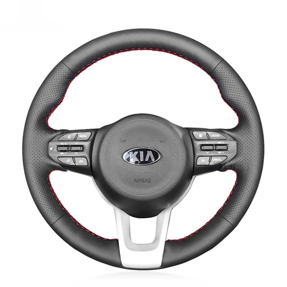 Steering Wheel Cover for Kia K2 Rio 4 Picanto Stonic 2017-2022