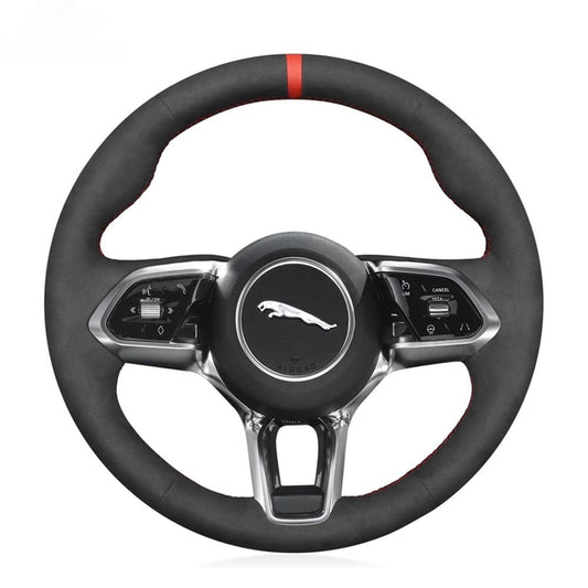 Steering Wheel Cover for Jaguar XE XF E-Pace F-Pace I-Pace 2018-2024