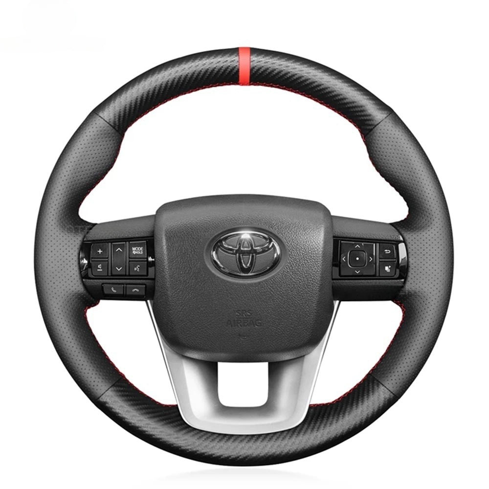 Steering Wheel Cover for Toyota Hilux Fortuner Land Cruiser 2015-2024