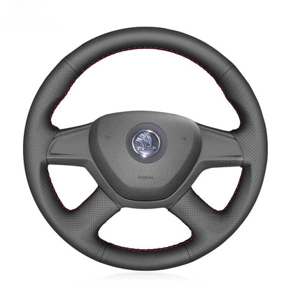 Steering Wheel Cover for Skoda Octavia Fabia 2013-2014