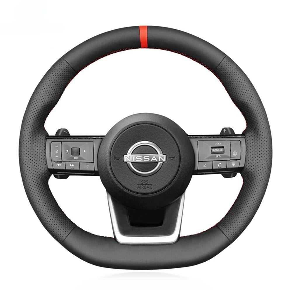 Steering Wheel Cover for Nissan Rogue Pathfinder Qashqai X-Trail 2021-2024